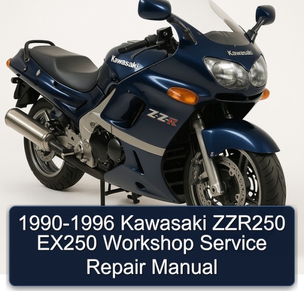1990-1996 Kawasaki ZZR250 EX250 Workshop Service Repair Manual