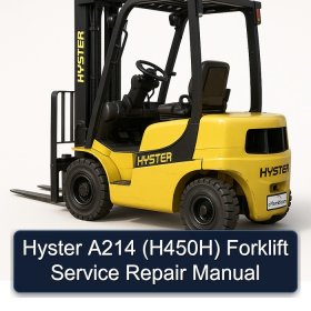 Hyster A214 (H450H) Forklift Service Repair Manual