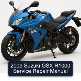 2009 Suzuki GSX R1000 Service Repair Manual