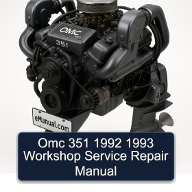 Omc 351 1992 1993 Workshop Service Repair Manual
