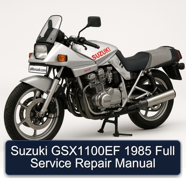 Suzuki GSX1100EF 1985 Full Service Repair Manual
