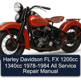 Harley Davidson FL FX 1200cc 1340cc 1978-1984 All Service Repair Manual