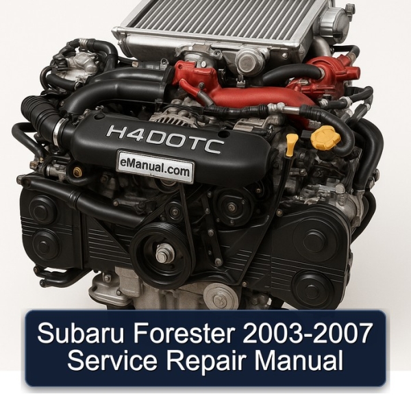 Subaru Forester 2003-2007 Service Repair Manual