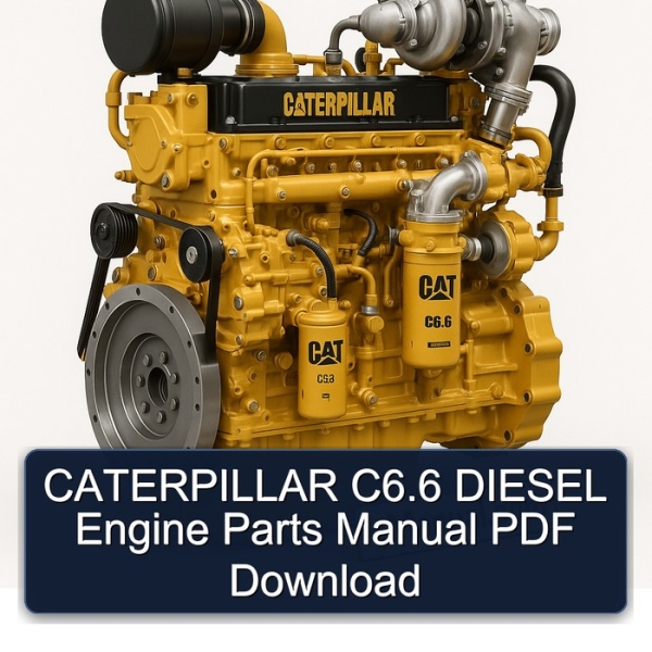 CATERPILLAR C6.6 DIESEL Engine Parts Manual PDF Download