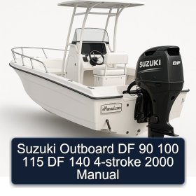 Suzuki Outboard DF 90 100 115 DF 140 4-stroke 2000 Manual