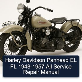 Harley Davidson Panhead EL FL 1948-1957 All Service Repair Manual