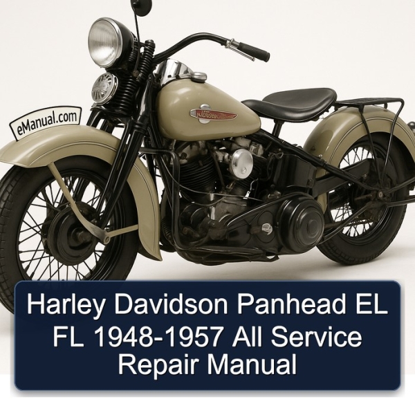 Harley Davidson Panhead EL FL 1948-1957 All Service Repair Manual