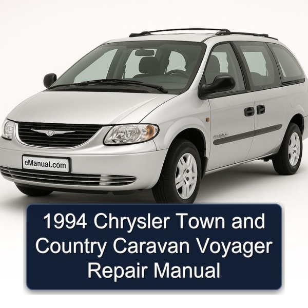1994 Chrysler Town and Country Caravan Voyager Repair Manual