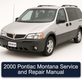 2000 Pontiac Montana Manual de servicio y reparación