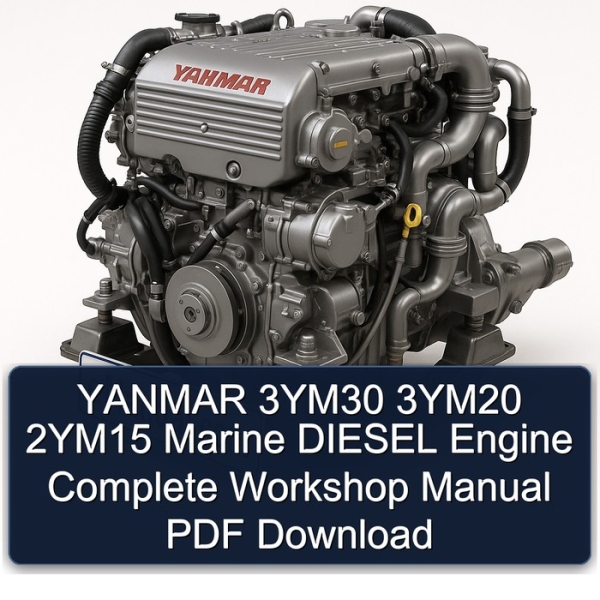 YANMAR 3YM30 3YM20 2YM15 Marine DIESEL Engine Complete Workshop Manual PDF Download