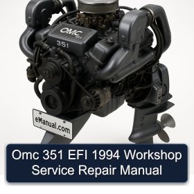 Omc 351 EFI 1994 Workshop Service Repair Manual