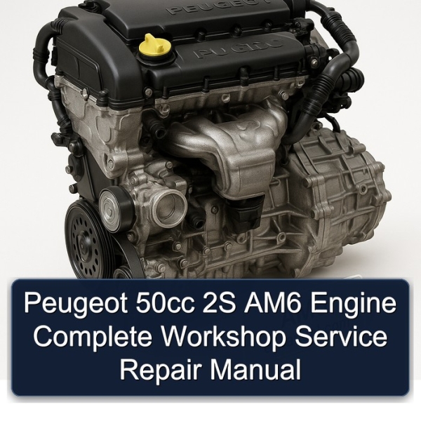 Peugeot 50cc 2S AM6 Engine Complete Workshop Service Repair Manual