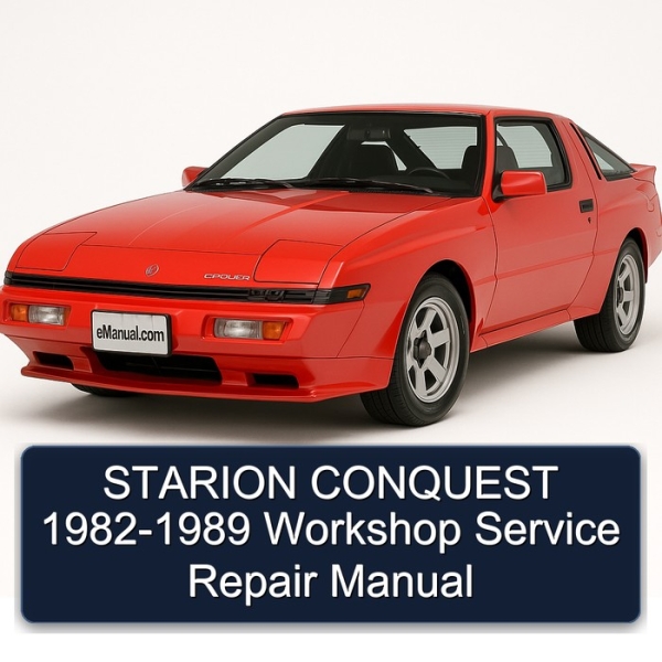 STARION CONQUEST 1982-1989 Workshop Service Repair Manual
