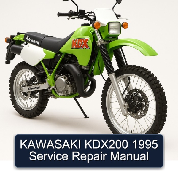 KAWASAKI KDX200 1995 Service Repair Manual