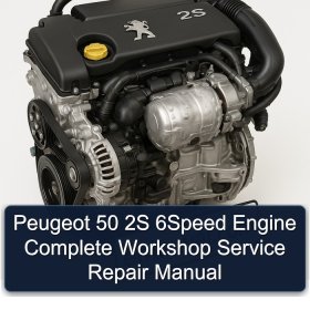 Peugeot 50 2S 6Speed Engine Complete Workshop Service Repair Manual