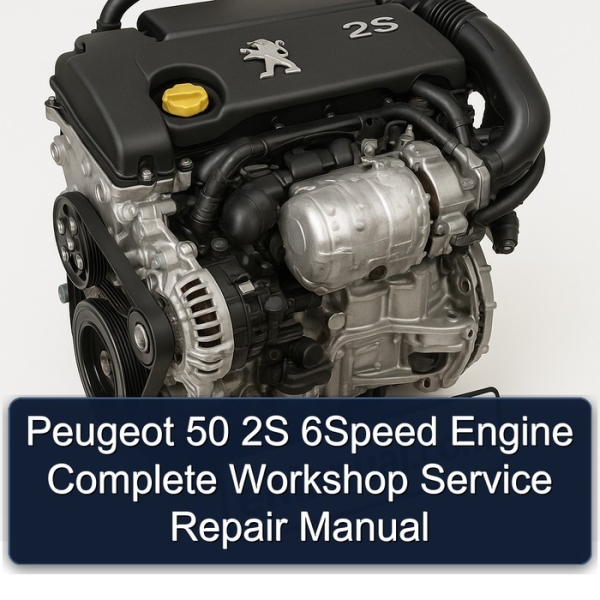 Peugeot 50 2S 6Speed Engine Complete Workshop Service Repair Manual