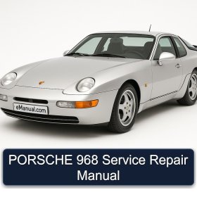 PORSCHE 968 Service Repair Manual