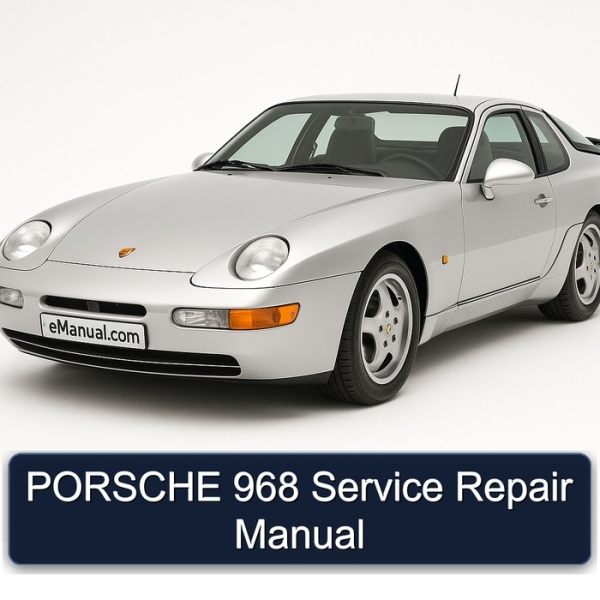 PORSCHE 968 Service Repair Manual
