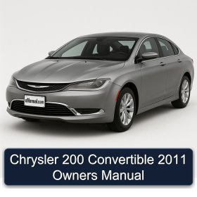 Chrysler 200 Convertible 2011 Owners Manual