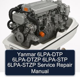 Yanmar 6LPA-DTP 6LPA-DTZP 6LPA-STP 6LPA-STZP Service Repair Manual