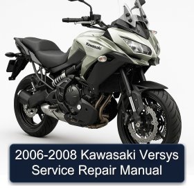 2006-2008 Kawasaki Versys Service Repair Manual