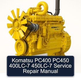 Komatsu PC400 PC450 400LC-7 450LC-7 Service Repair Manual