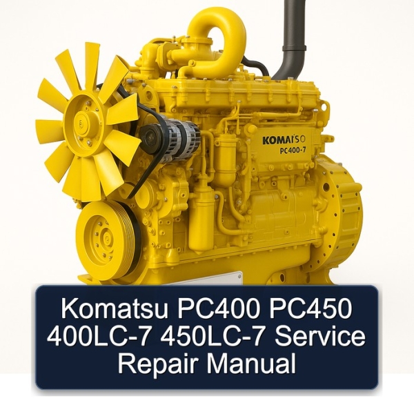Komatsu PC400 PC450 400LC-7 450LC-7 Service Repair Manual