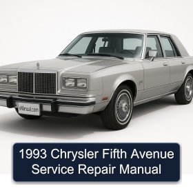 1993 Chrysler Fifth Avenue Service Repair Manual