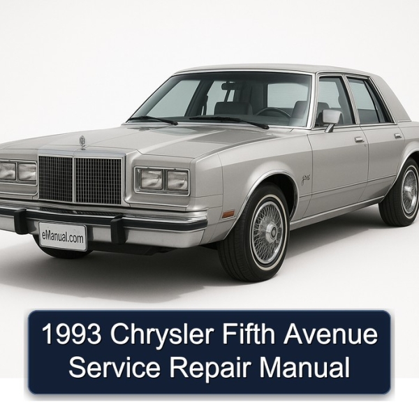 1993 Chrysler Fifth Avenue Service Repair Manual