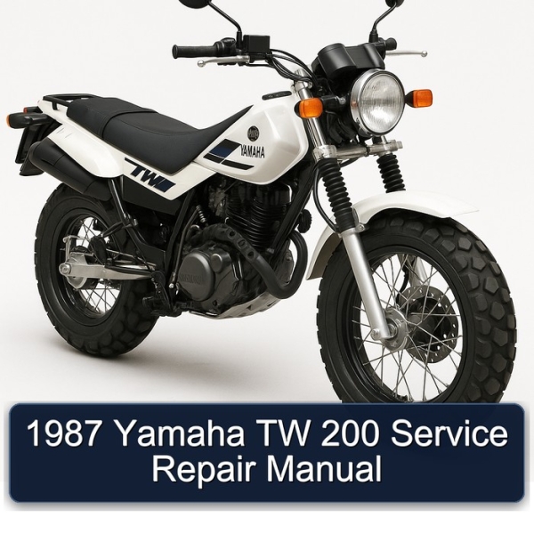 1987 Yamaha TW 200 Service Repair Manual
