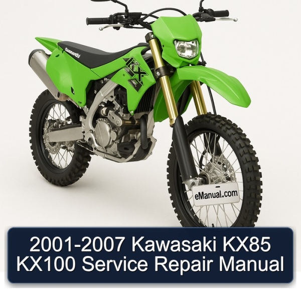2001-2007 Kawasaki KX85 KX100 Service Repair Manual