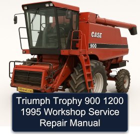 Triumph Trophy 900 1200 1995 Workshop Service Repair Manual