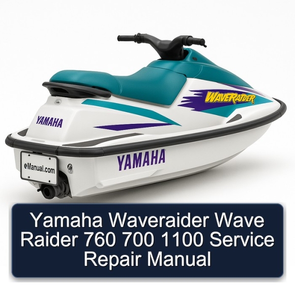 Yamaha Waveraider Wave Raider 760 700 1100 Service Repair Manual