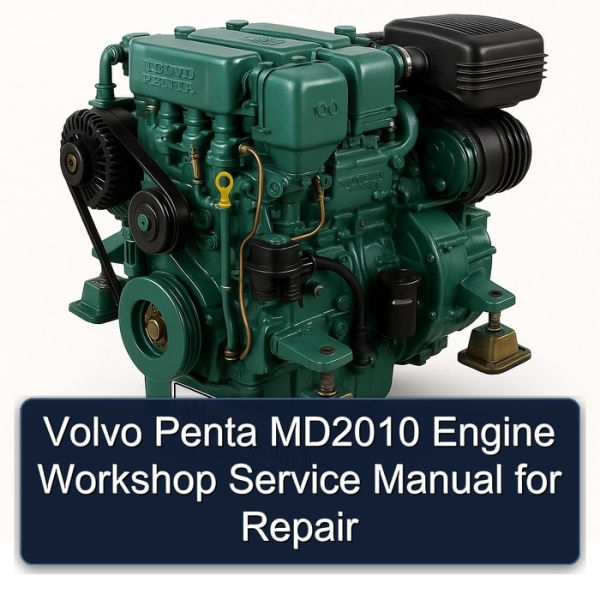 Volvo Penta MD2010 Engine Workshop Service Manual for Repair
