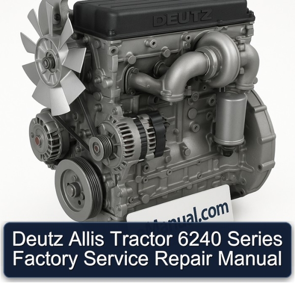 Deutz Allis Tractor 6240 Series Factory Service Repair Manual