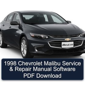 1998 Chevrolet Malibu Service & Repair Manual Software PDF Download
