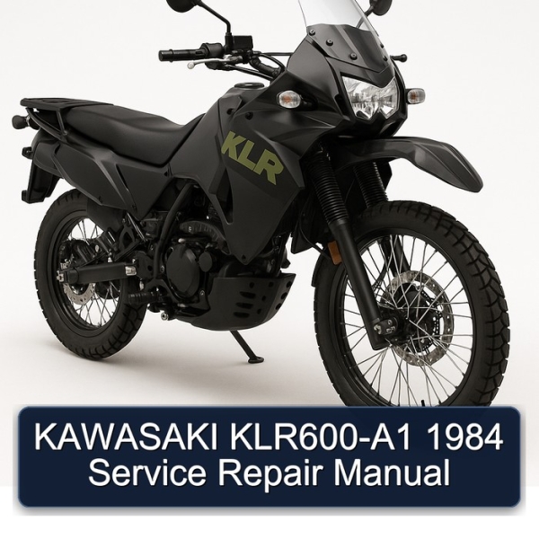 KAWASAKI KLR600-A1 1984 Service Repair Manual