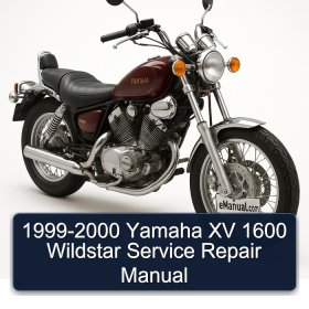 1999-2000 Yamaha XV 1600 Wildstar Service Repair Manual