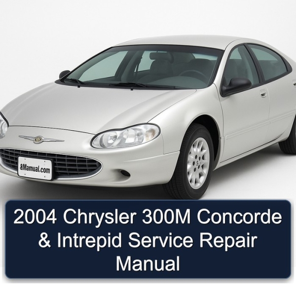 2004 Chrysler 300M Concorde & Intrepid Service Repair Manual