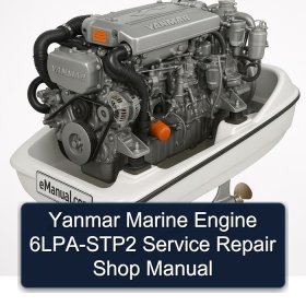 Yanmar Marine Engine 6LPA-STP2 Service Repair Shop Manual