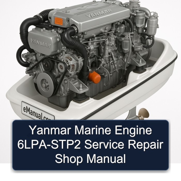 Yanmar Marine Engine 6LPA-STP2 Service Repair Shop Manual