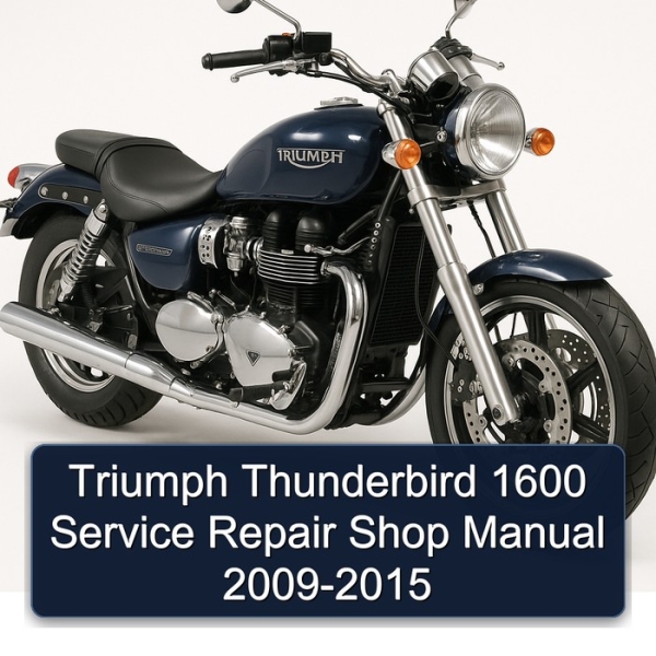 Triumph Thunderbird 1600 Service Repair Shop Manual 2009-2015