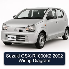Suzuki GSX-R1000K2 2002 Wiring Diagram