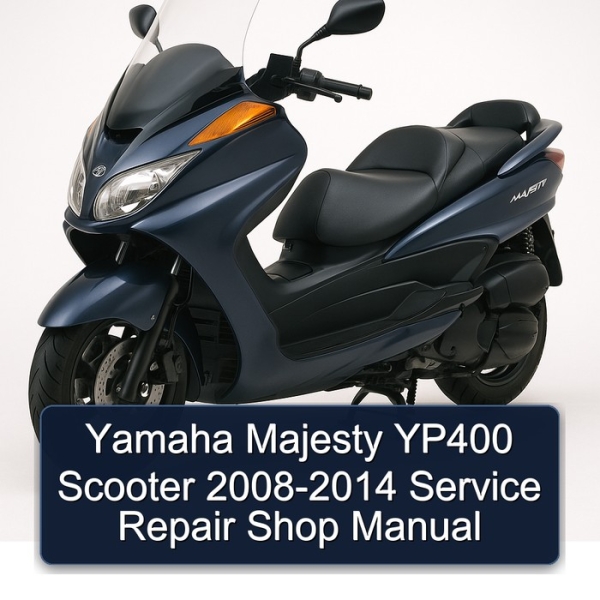 Yamaha Majesty YP400 Scooter 2008-2014 Service Repair Shop Manual
