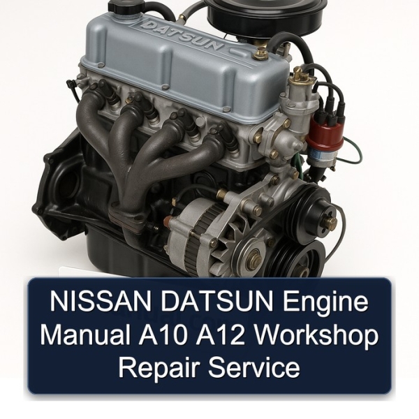 NISSAN DATSUN Engine Manual A10 A12 Workshop Repair Service