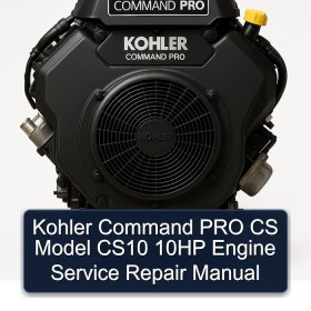 Kohler Command PRO CS10 - Service- und Reparaturhandbuch