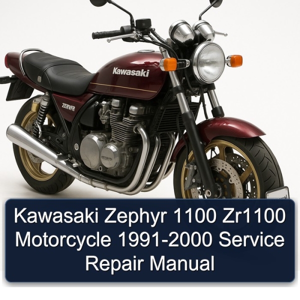 Kawasaki Zephyr 1100 Zr1100 Motorcycle 1991-2000 Service Repair Manual