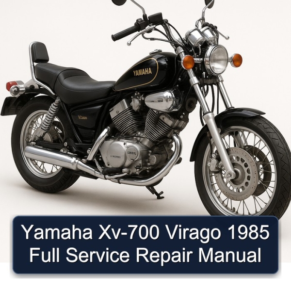 Yamaha Xv-700 Virago 1985 Full Service Repair Manual