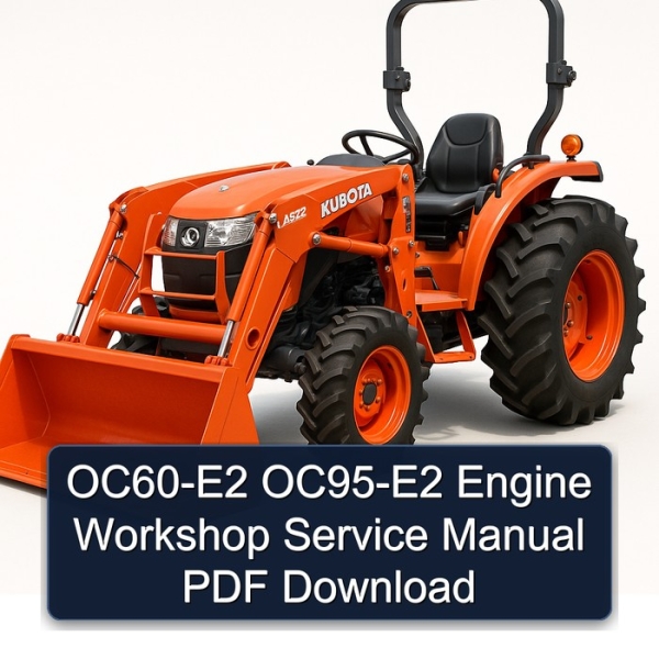 OC60-E2 OC95-E2 Engine Workshop Service Manual PDF Download