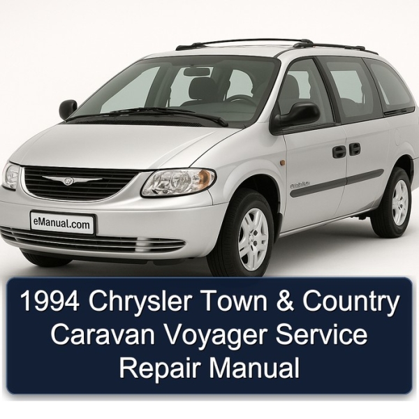 1994 Chrysler Town & Country Caravan Voyager Service Repair Manual